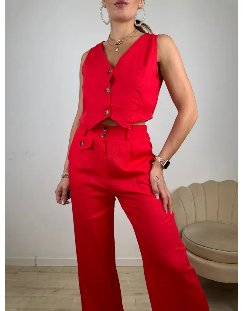 CO ORD SET BEATRICE ROSSO
