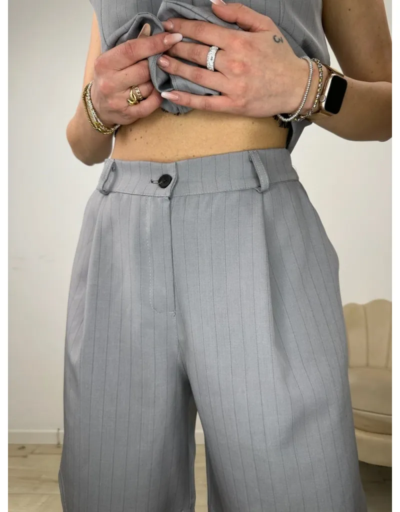 CO ORD SET CHICAGO GRIGIO