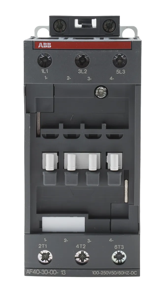Contattore ABB, serie AF, 3 poli, 3 NA, 70 A, 18,5 kW, bobina 230 V ca