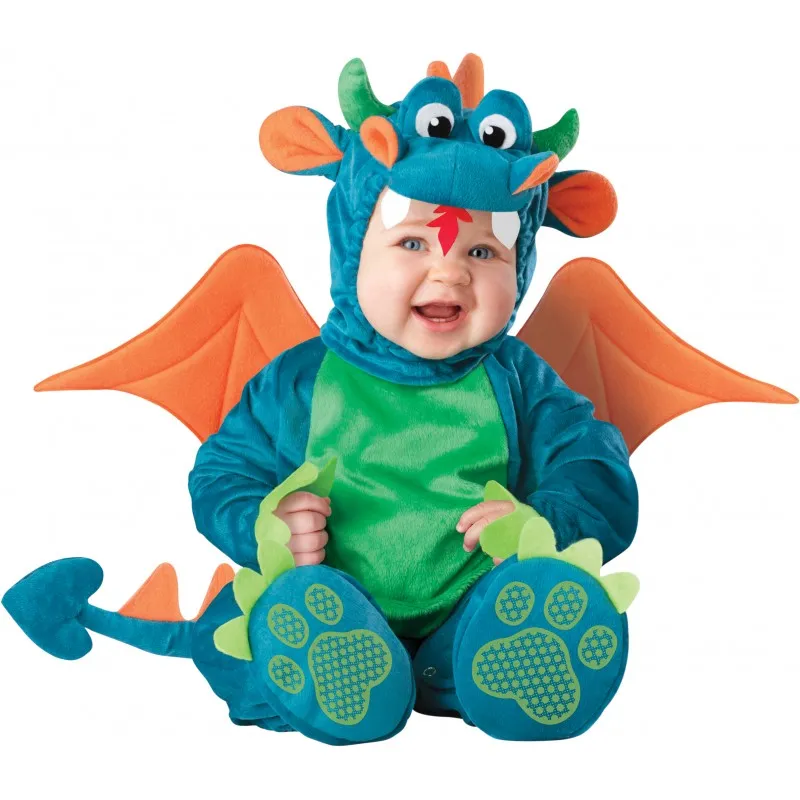 Costume Carnevale Drago per Bambino Incharacter 0-4 anni