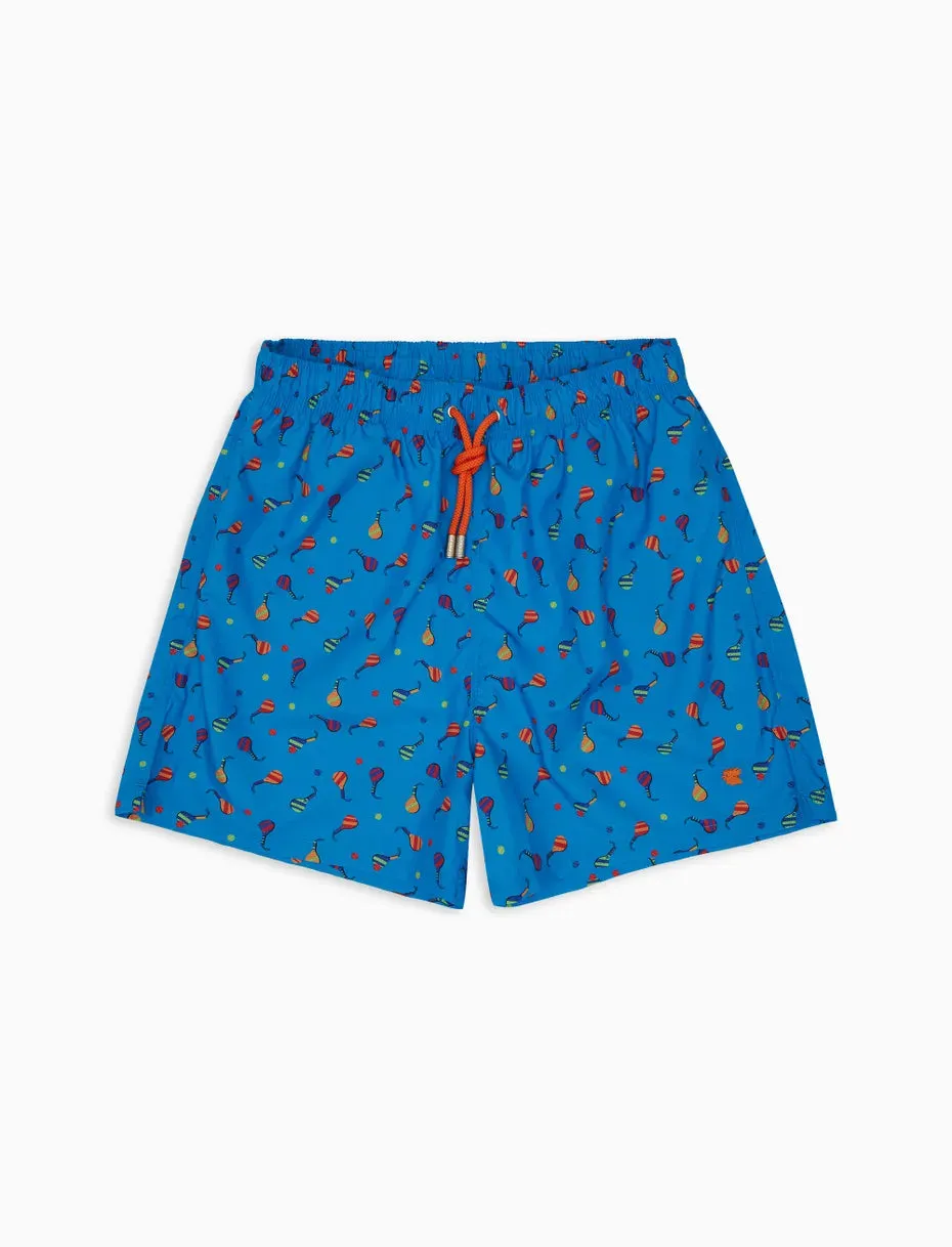 Costume Padel Gallo Blu da Uomo