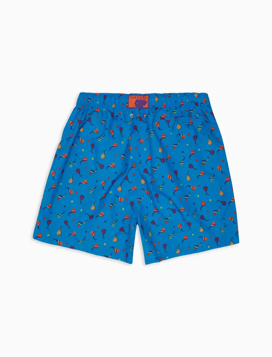 Costume Padel Gallo Blu da Uomo