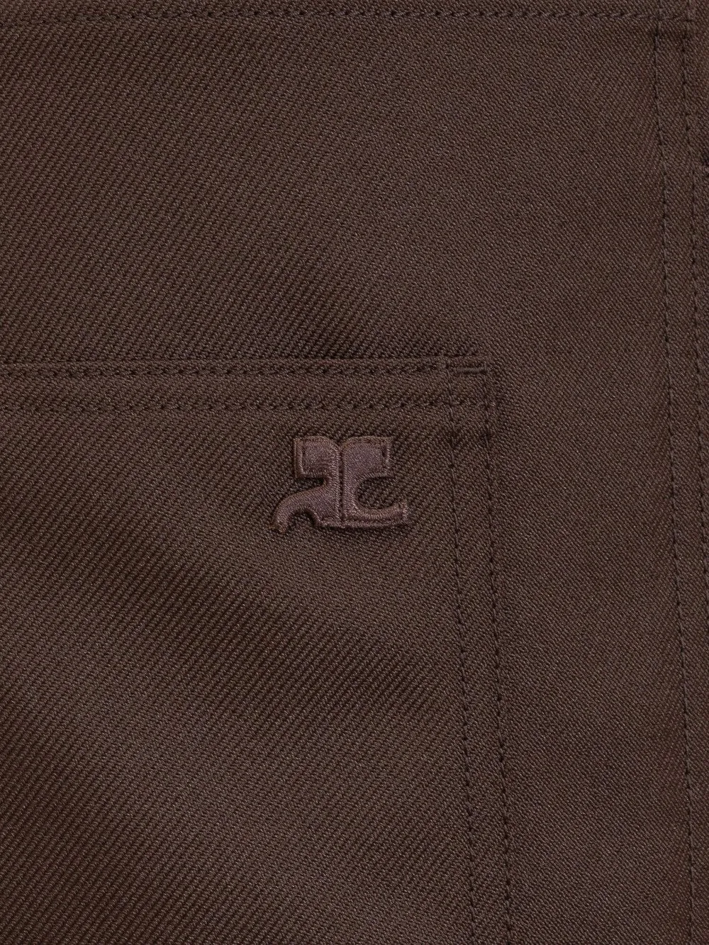 COURREGES Pantaloni Bootcut 