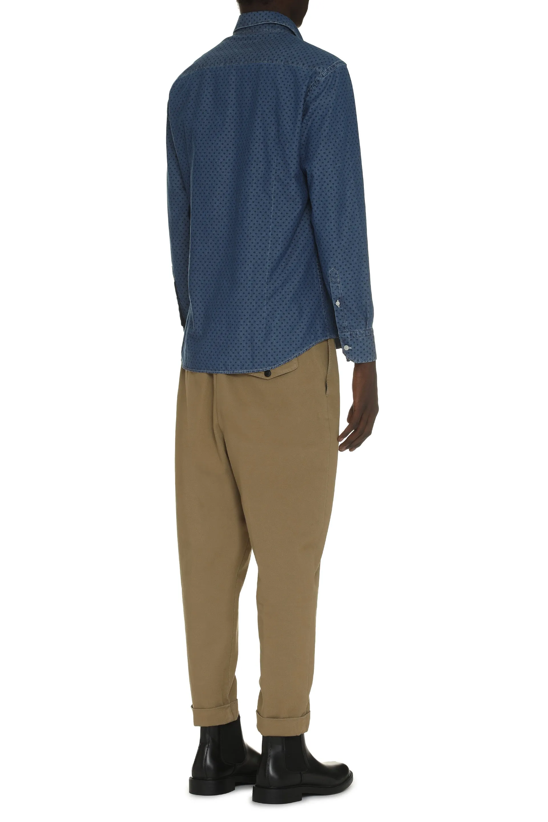 Dondup Pantaloni chino Adam in cotone stretch