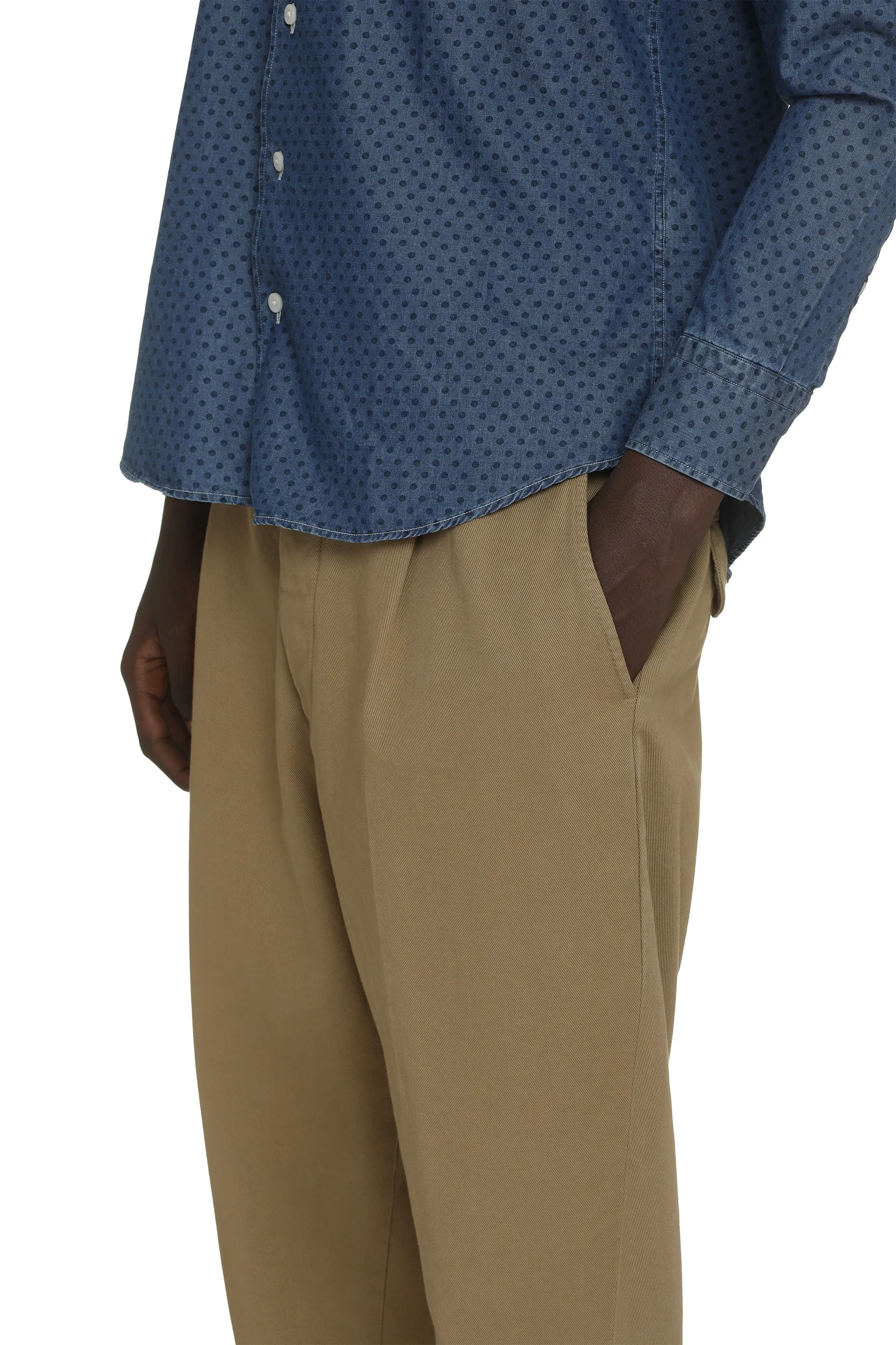 Dondup Pantaloni chino Adam in cotone stretch