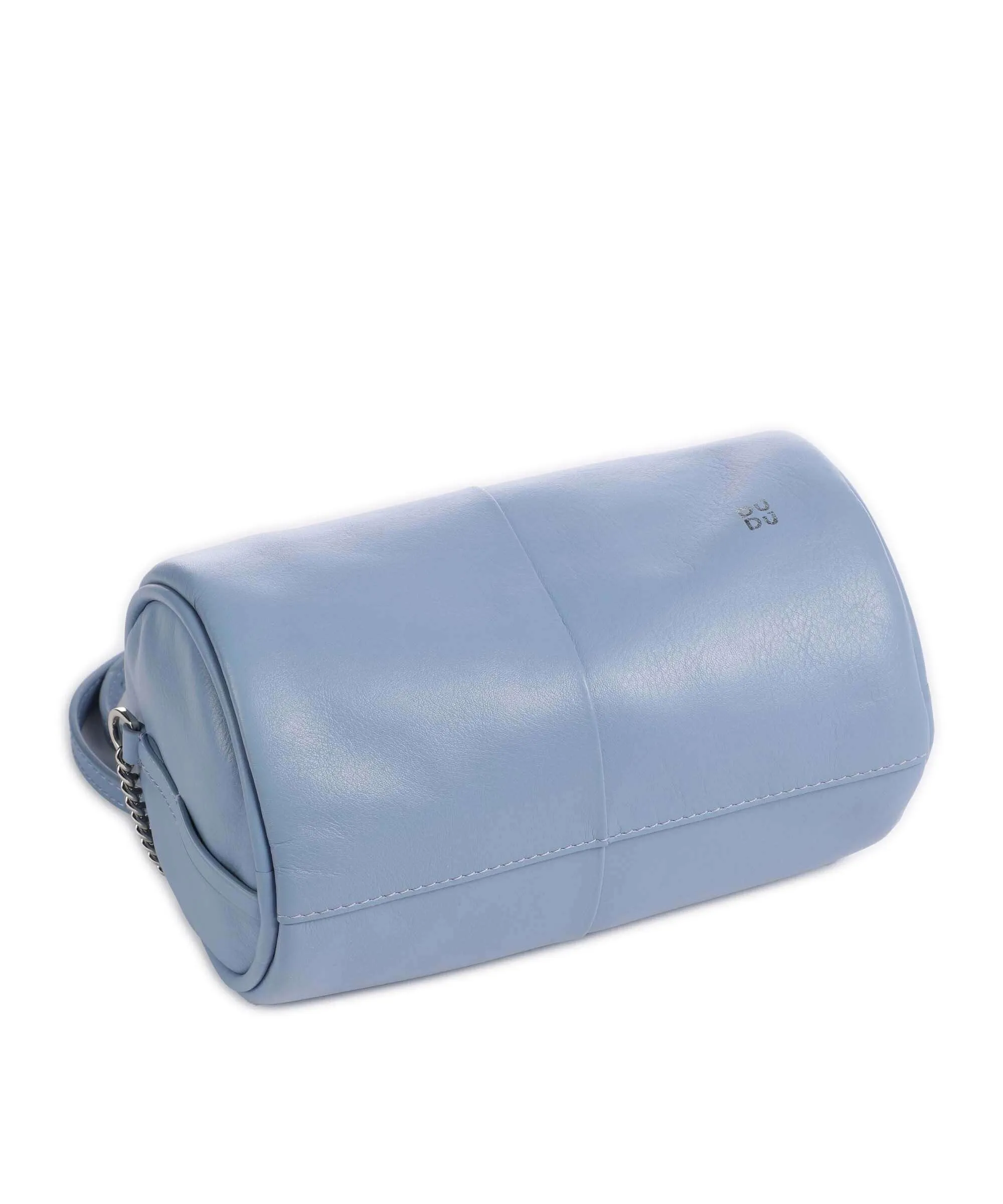  DuDu Bags Abigail Borsa a tracolla pelle di vitello finemente grana blu chiaro  