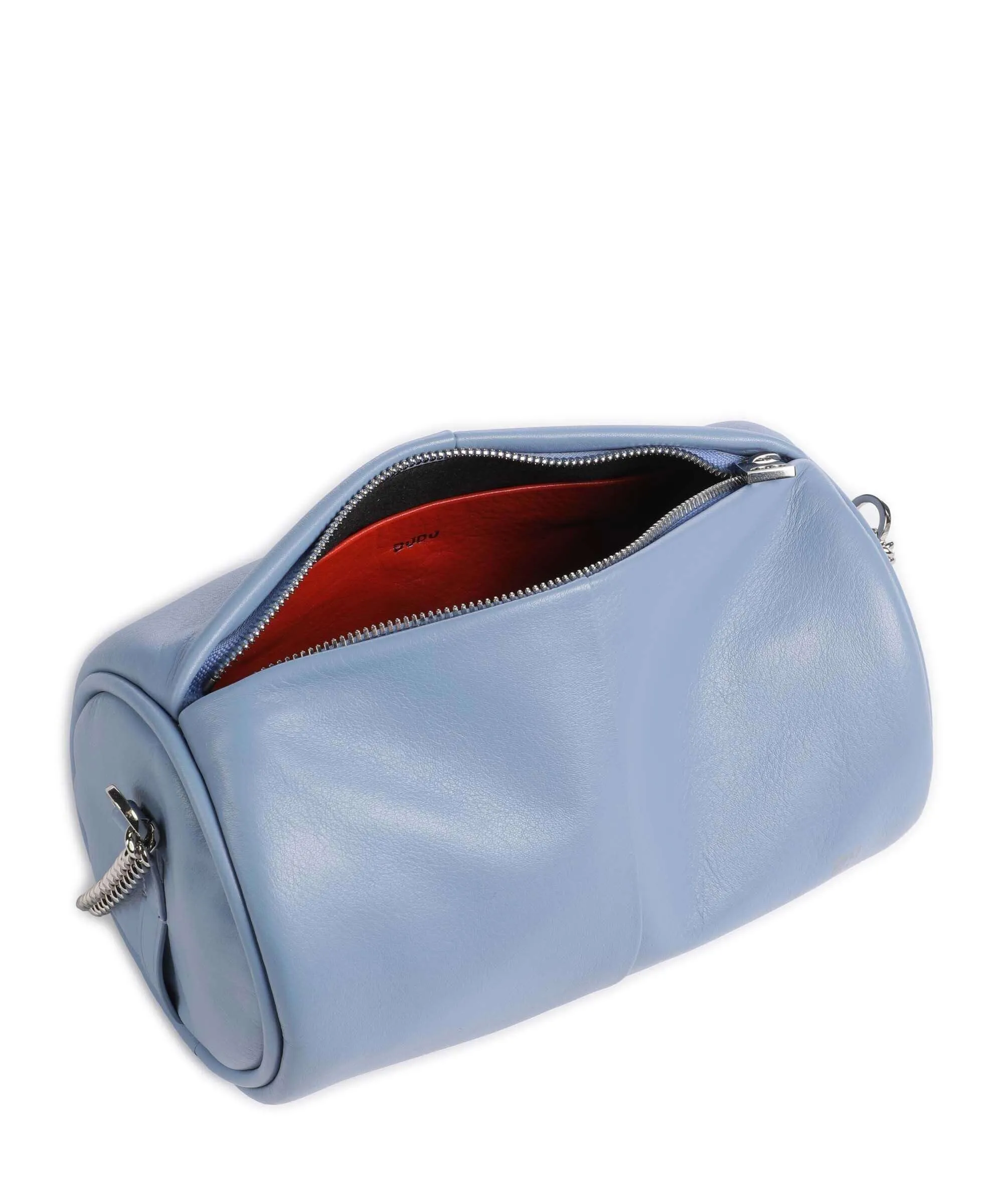 DuDu Bags Abigail Borsa a tracolla pelle di vitello finemente grana blu chiaro  