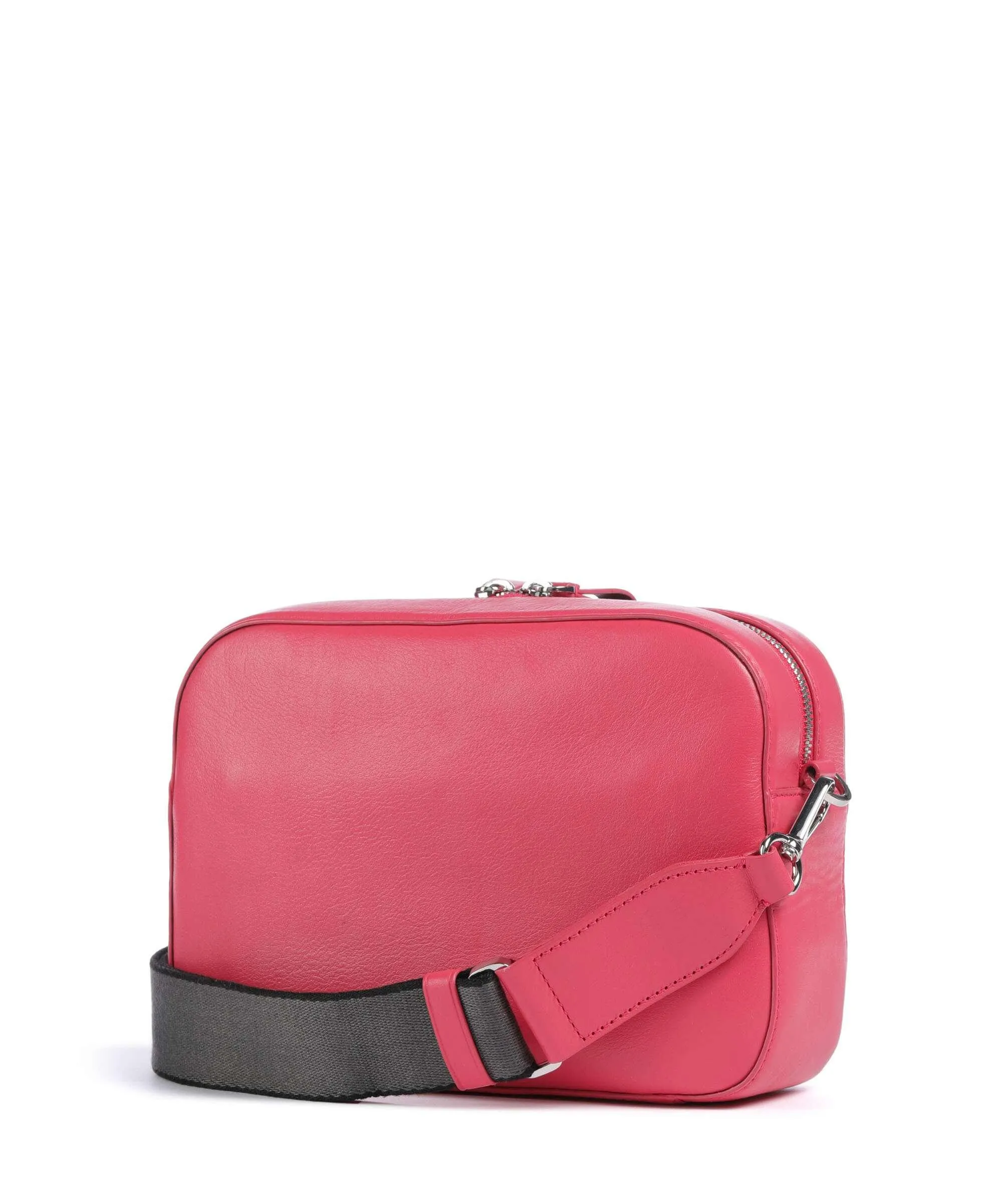  DuDu Bags Caroline Borsa a tracolla pelle di vitello finemente grana fucsia  