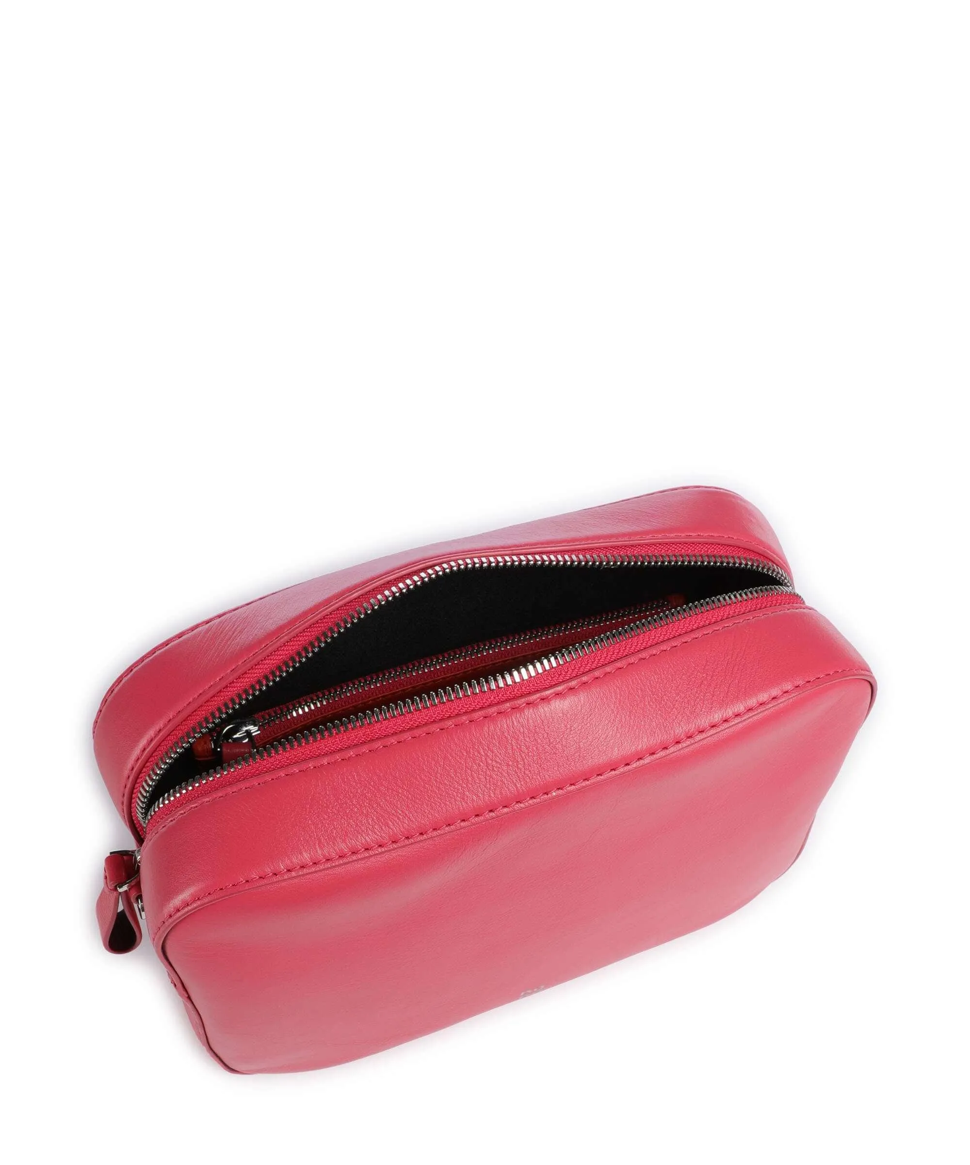  DuDu Bags Caroline Borsa a tracolla pelle di vitello finemente grana fucsia  