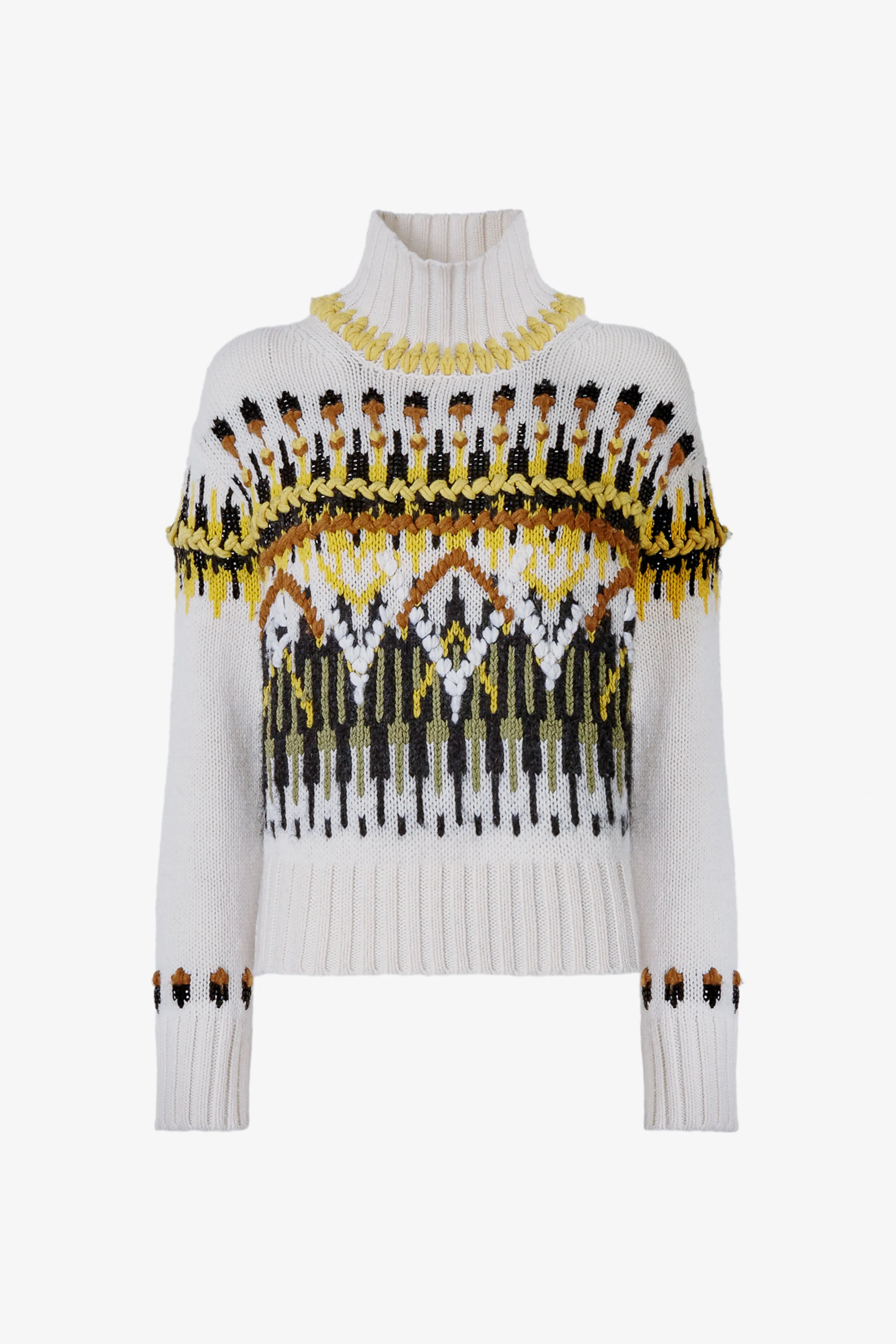 ERMANNO SCERVINO  Maglione in lana multicolor
