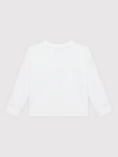Felpa Bambina Champion 404345 WHT Bianco