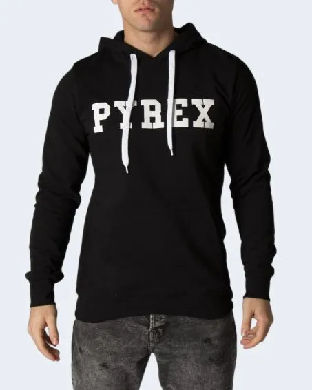 Felpa Con Cappuccio Uomo Pyrex 40031 Nero