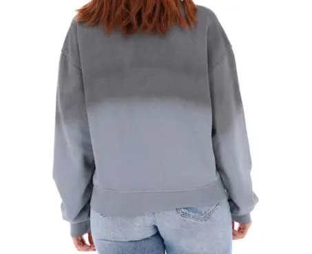 Felpa Donna Disclaimer 53221 Grigio