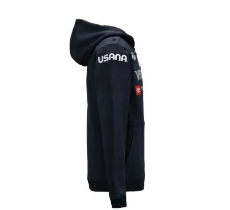 Felpa Garzata Uomo Kappa Arufeod US 341P5LW 830 Blu