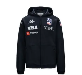 Felpa Garzata Uomo Kappa Arufeod US 341P5LW 830 Blu