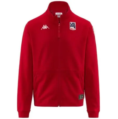 Felpa Garzata Uomo Kappa  Arutera US 371N5EW 250 Rosso
