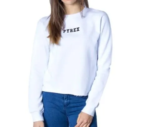 FELPA PYREX DONNA 20EPB41088 BIANCO