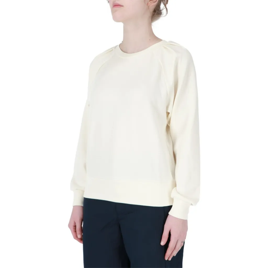 Felpa ScotchSoda Donna Pleated Shoulder 6643 SOFT ICE