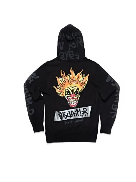 Felpa Uomo DISCLAIMER 50827 Nero