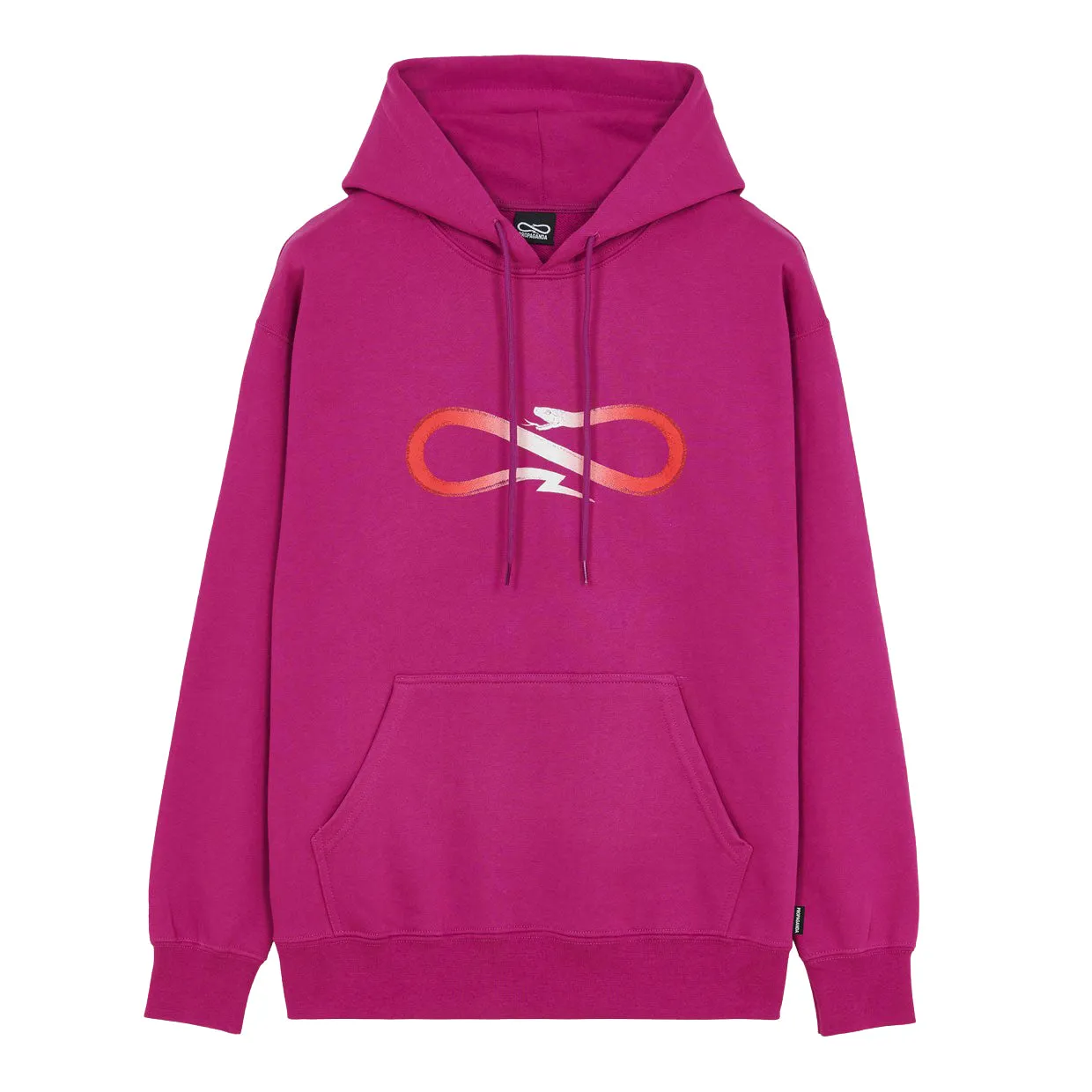 Felpa Uomo Propaganda Logo Gradient Viola / Multicolor