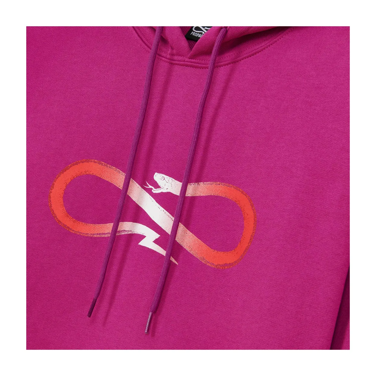 Felpa Uomo Propaganda Logo Gradient Viola / Multicolor