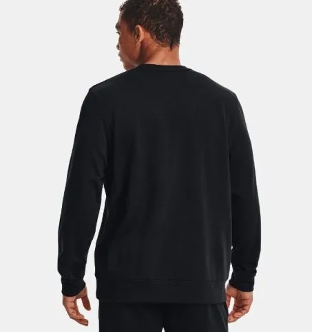Felpa Uomo Under Armour UA Rival Terry Logo 1370391 001 Nero