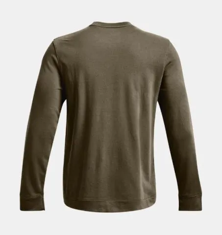 Felpa Uomo Under Armour UA Rival Terry Logo 1370391 361 Verde