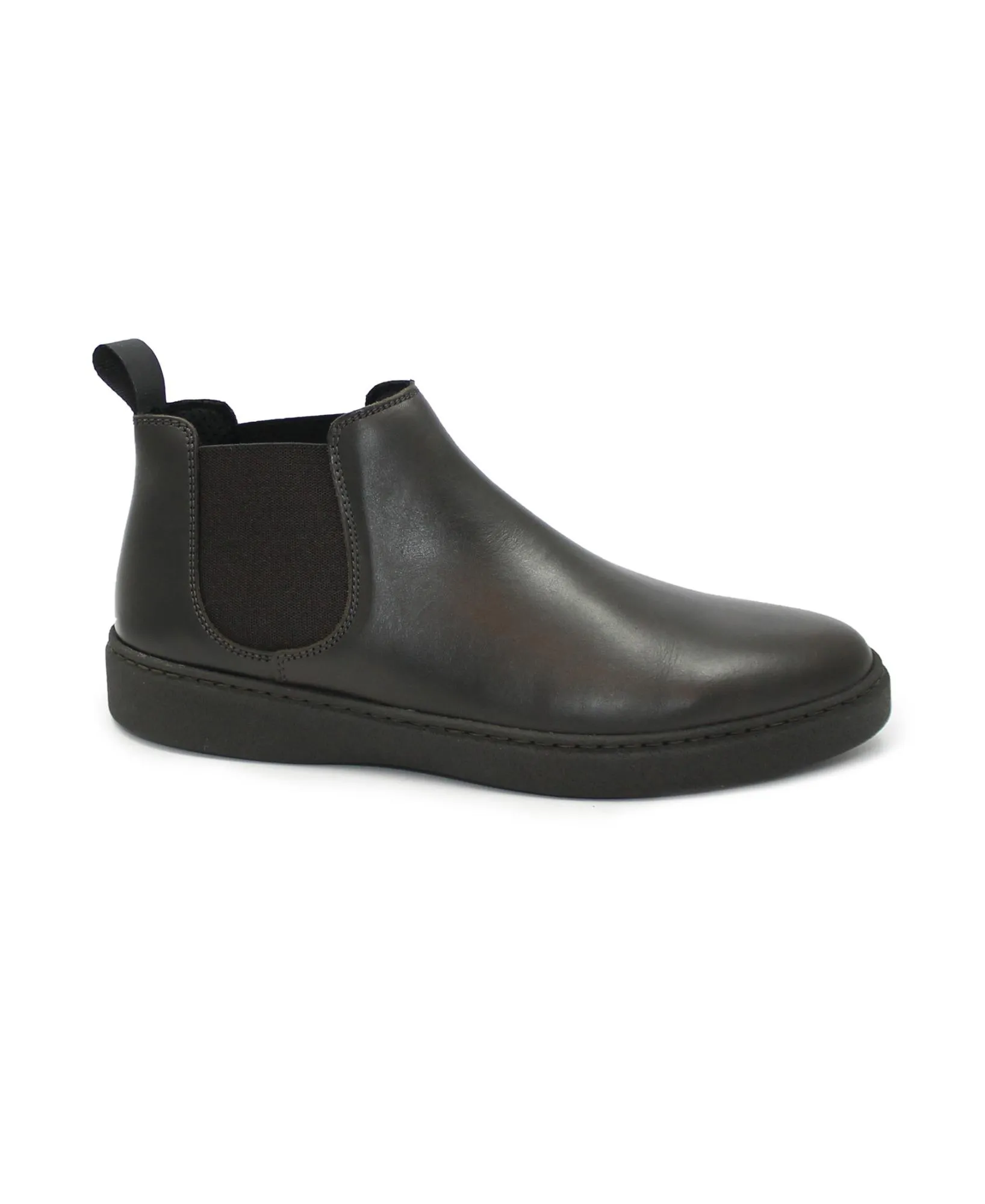FRAU 19N6 testa di moro beatles scarpe uomo stivaletti beatles lisci pelle