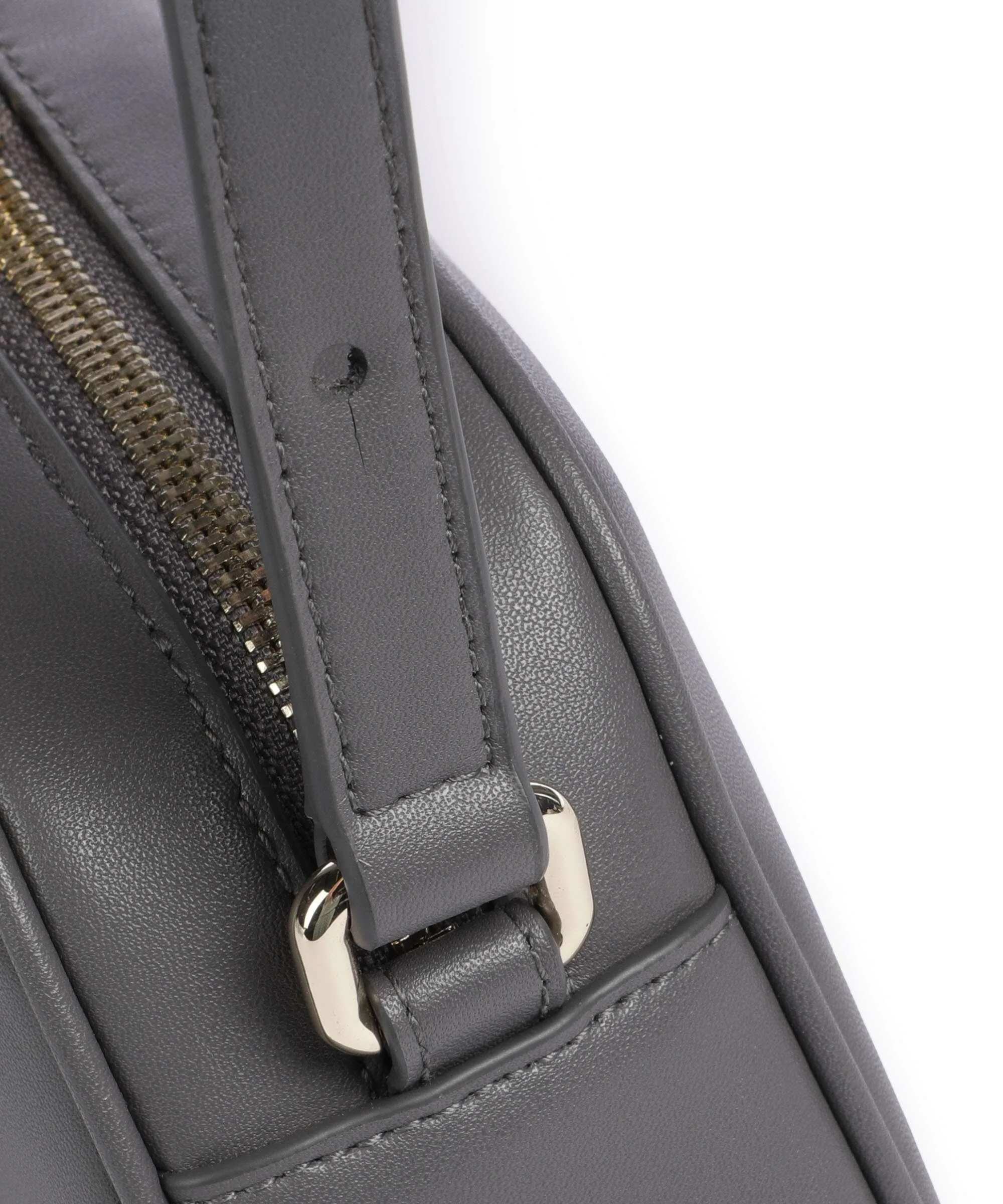  Furla Goccia S Borsa a tracolla pelle di vitello finemente grana grigio scuro  