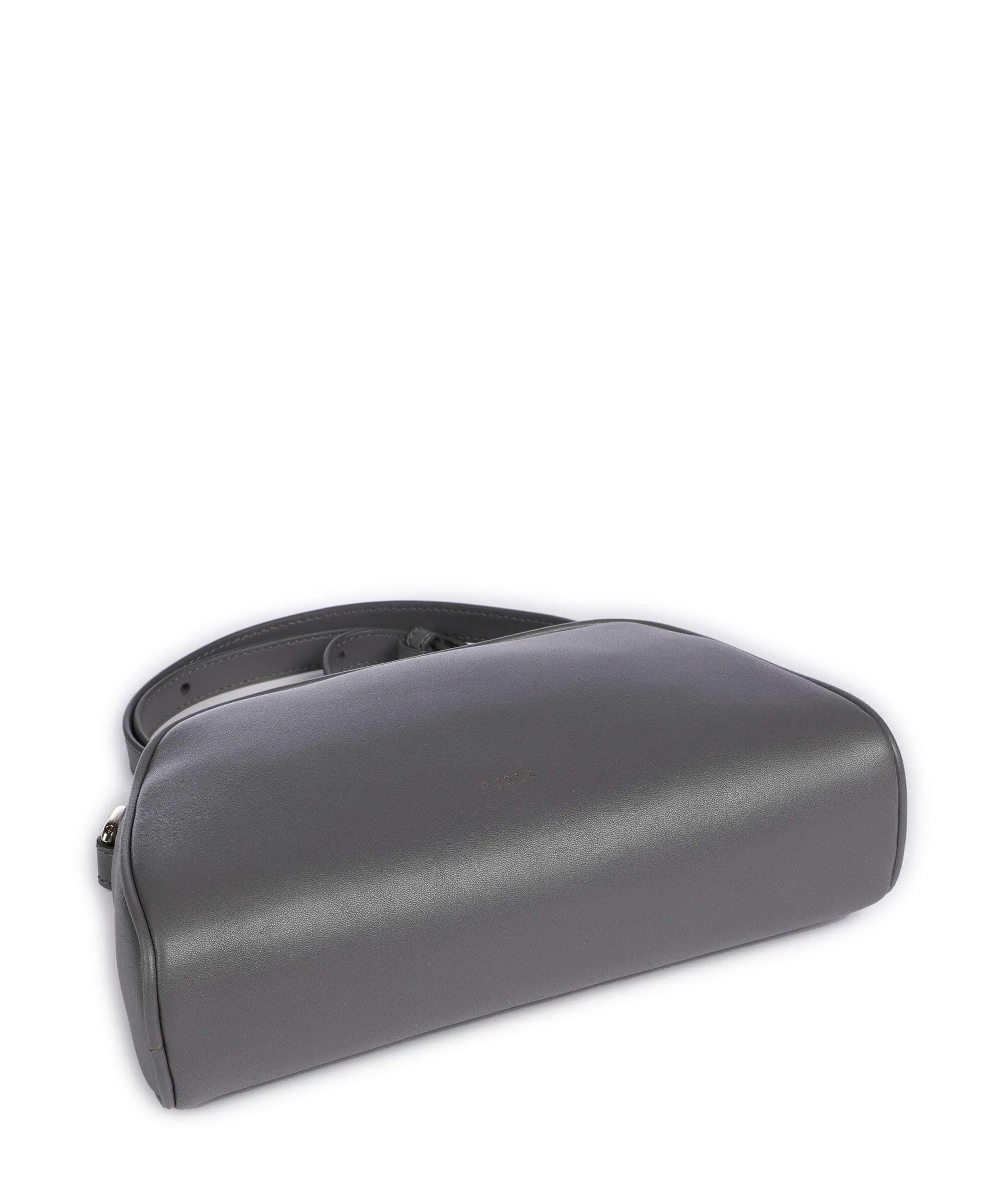  Furla Goccia S Borsa a tracolla pelle di vitello finemente grana grigio scuro  