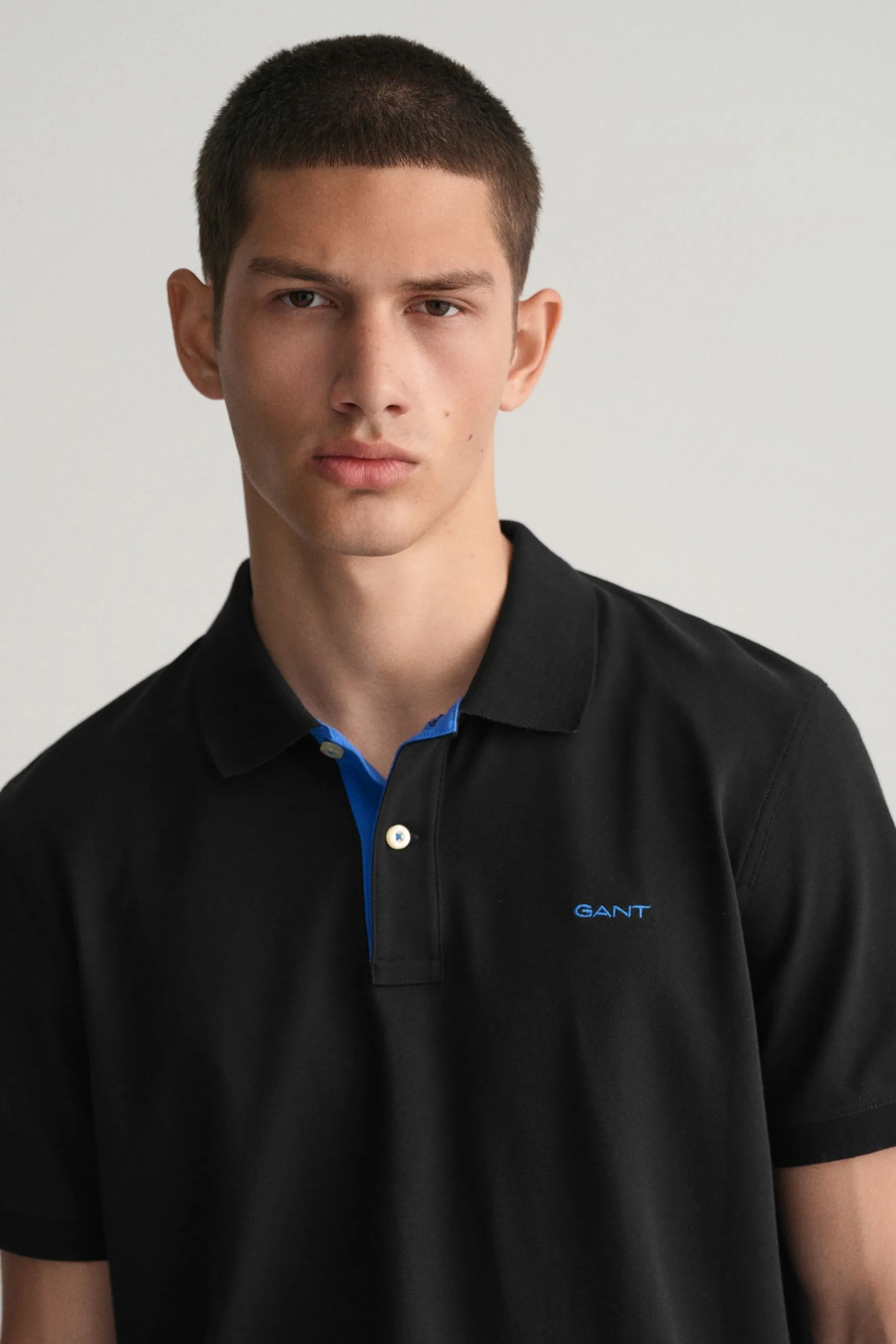 GANT - Polo con colletto a contrasto    
