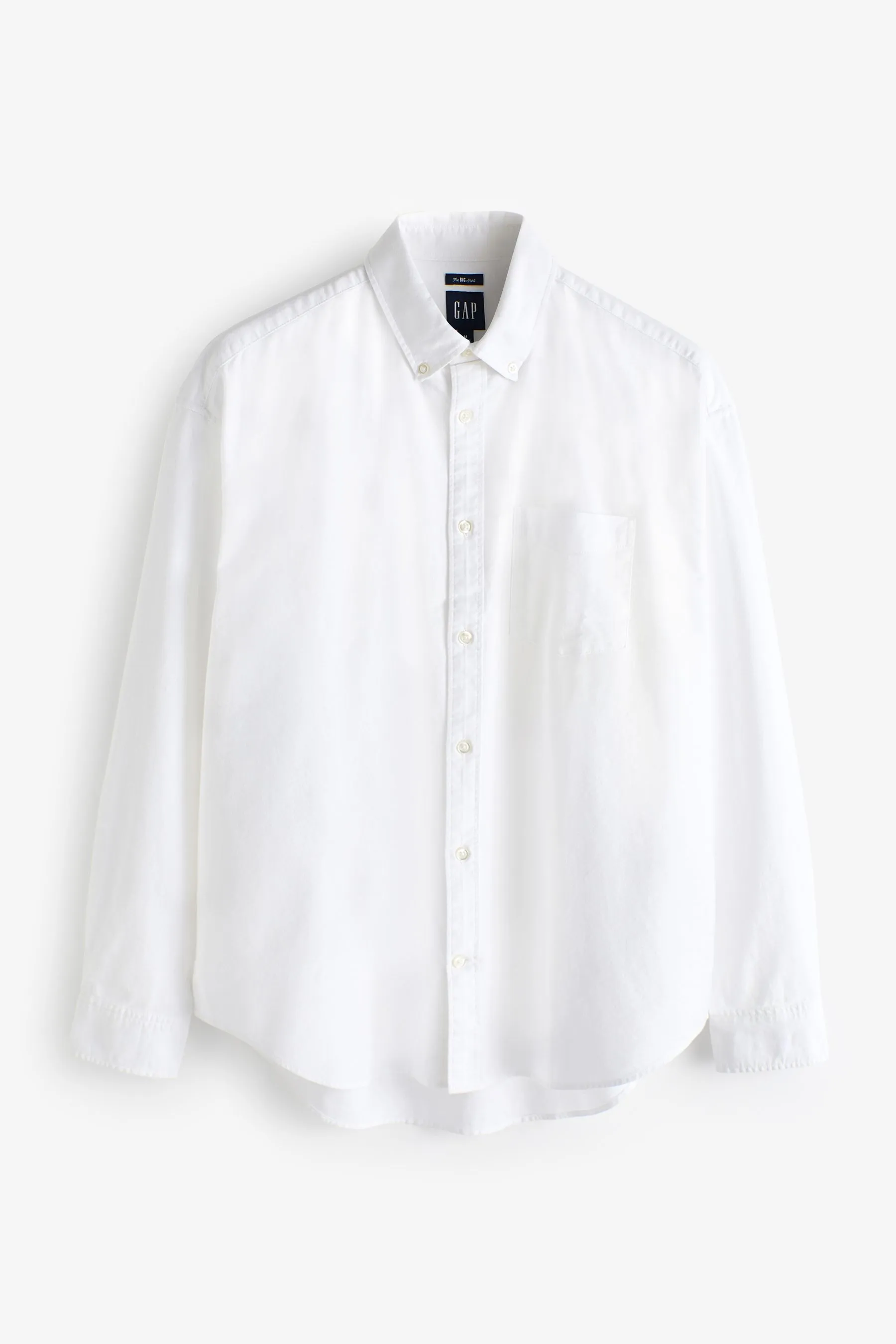 Gap Manica lunga - Camicia da Oxford oversize    