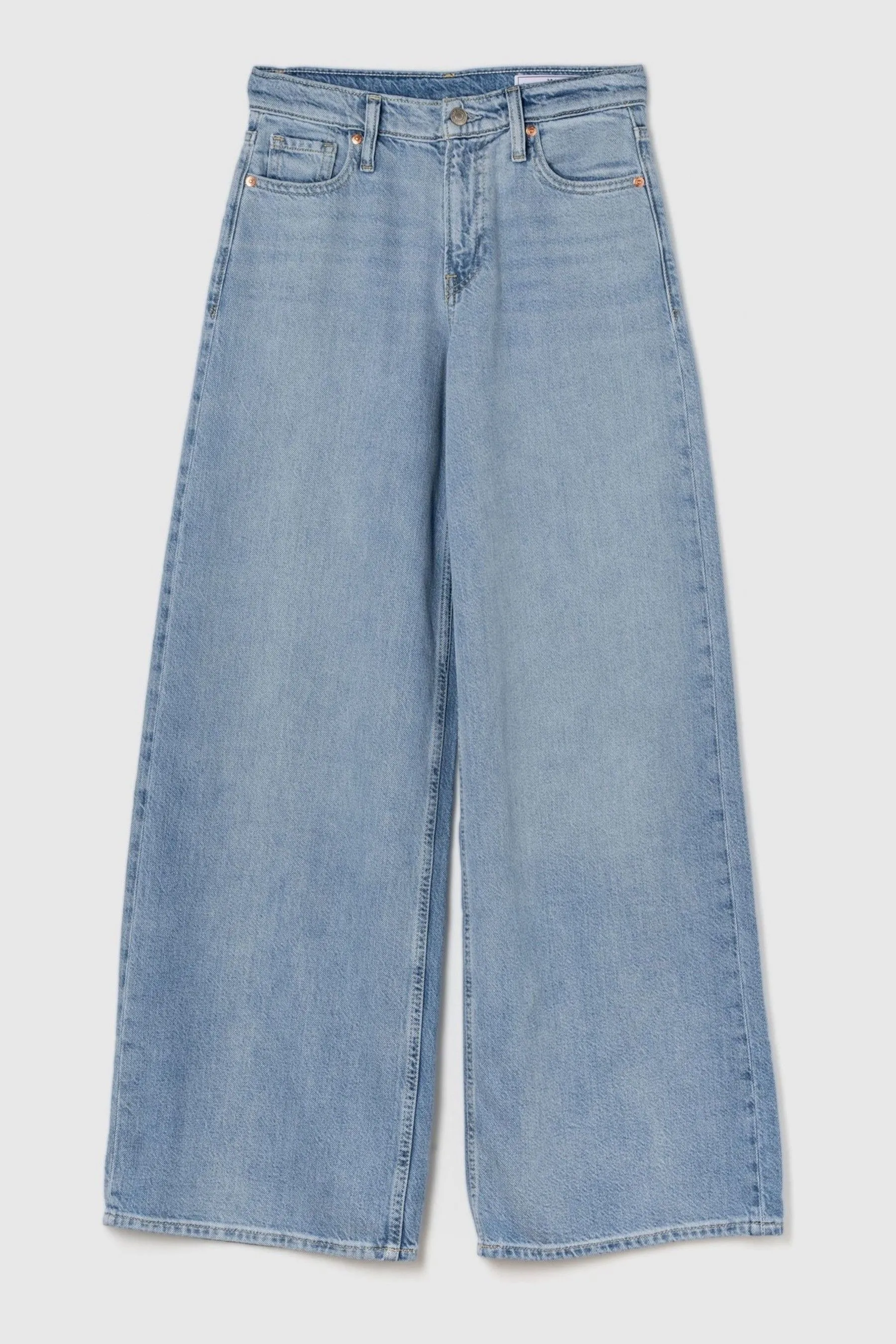 Gap Mid Rise Soft Baggy Jeans    