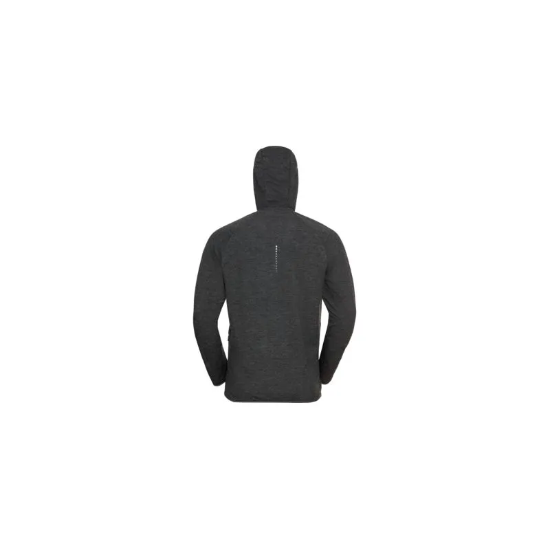 Giacca a strato medio da uomo Odlo Run Easy 365 (nero melange)