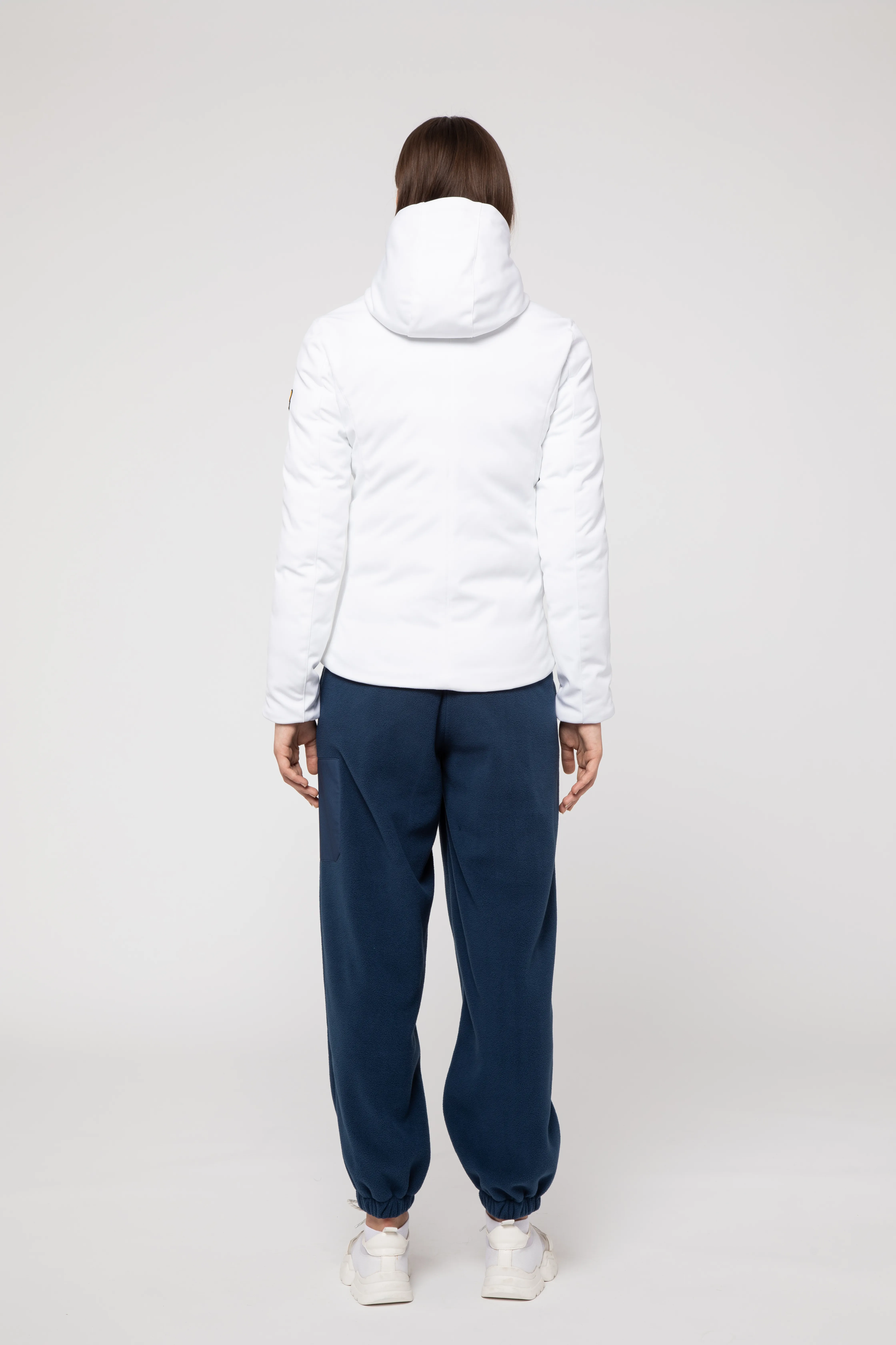 Giacca bianca in softshell