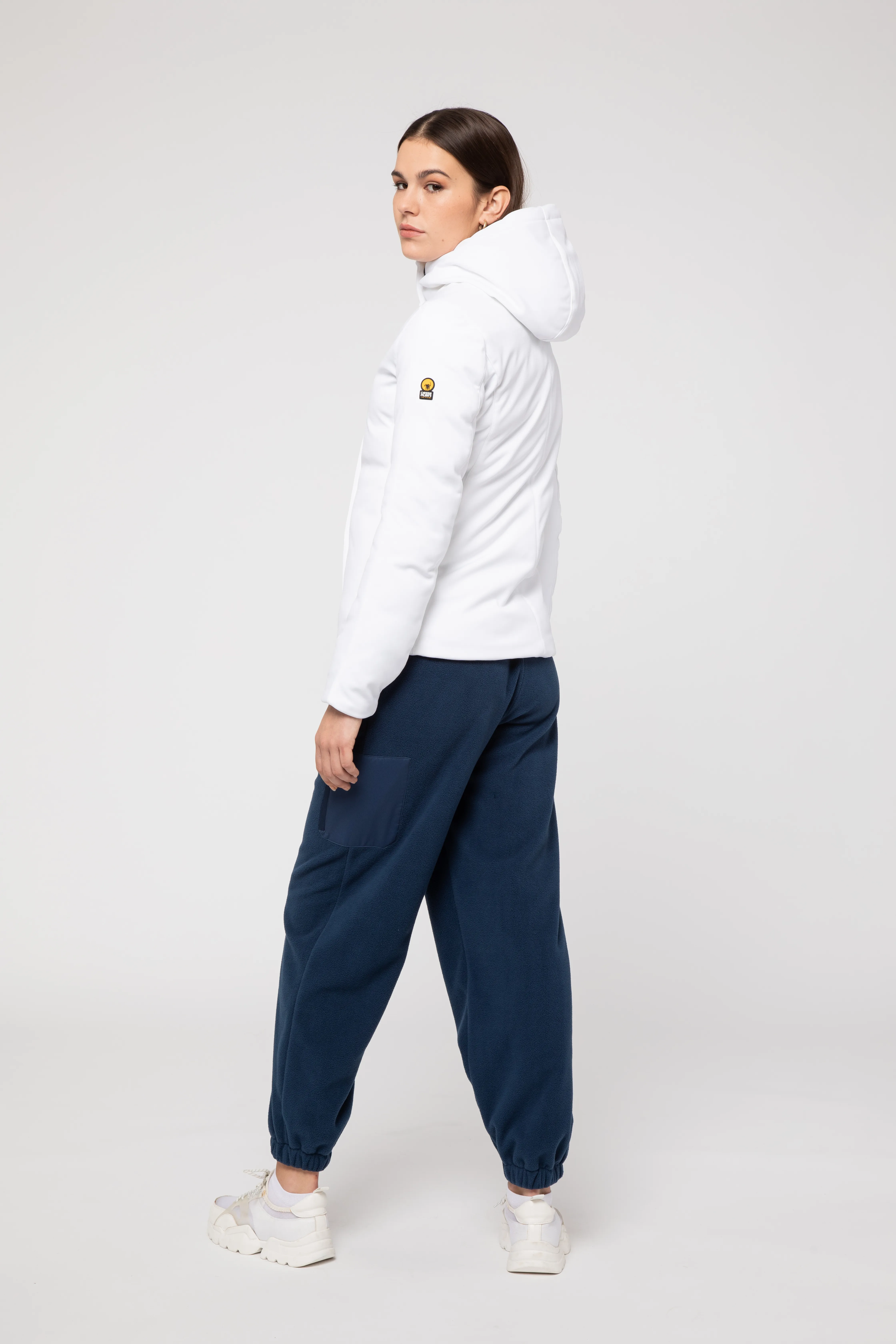 Giacca bianca in softshell