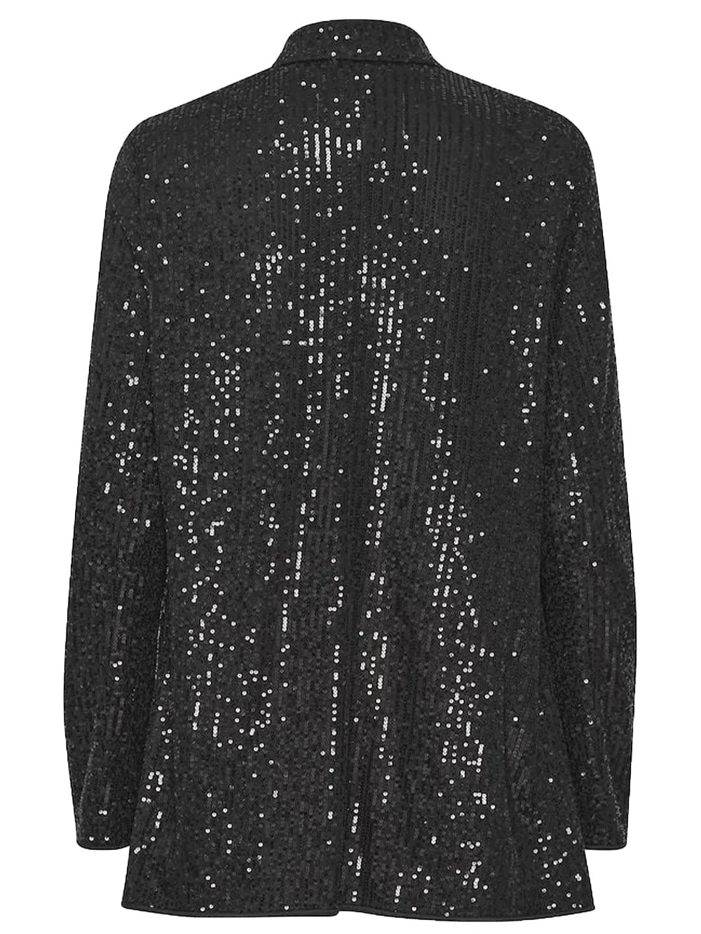 Giacca donna Bysolia nera con paillettes