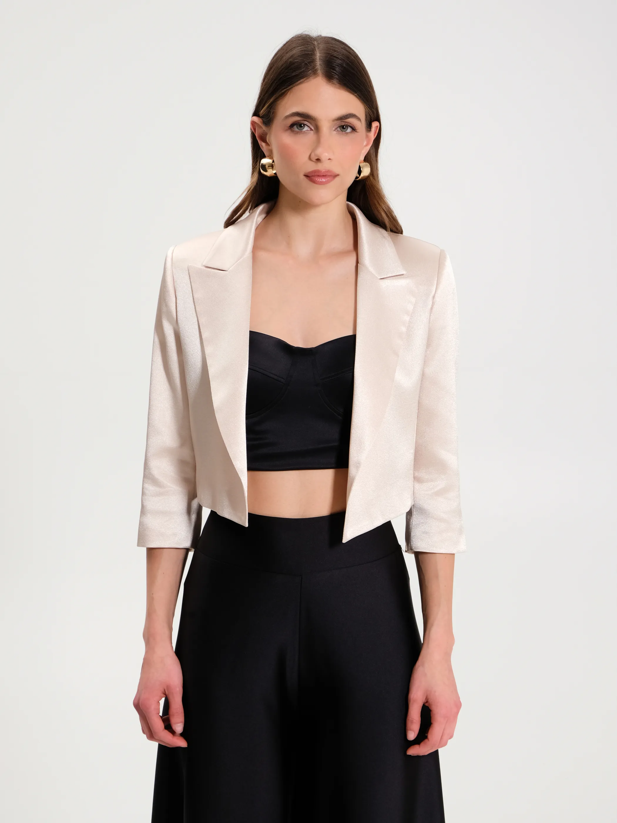      Giacca in Envers Satin     