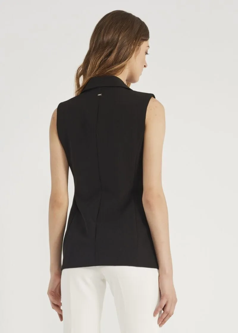 Gilet con borchie