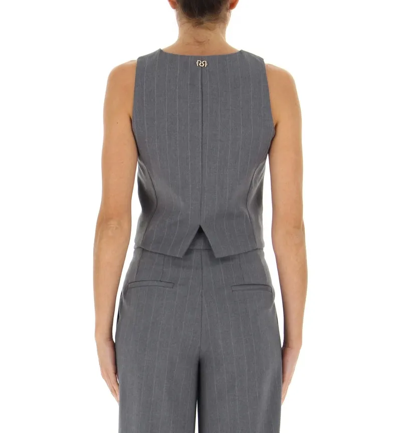 Gilet con bottoni