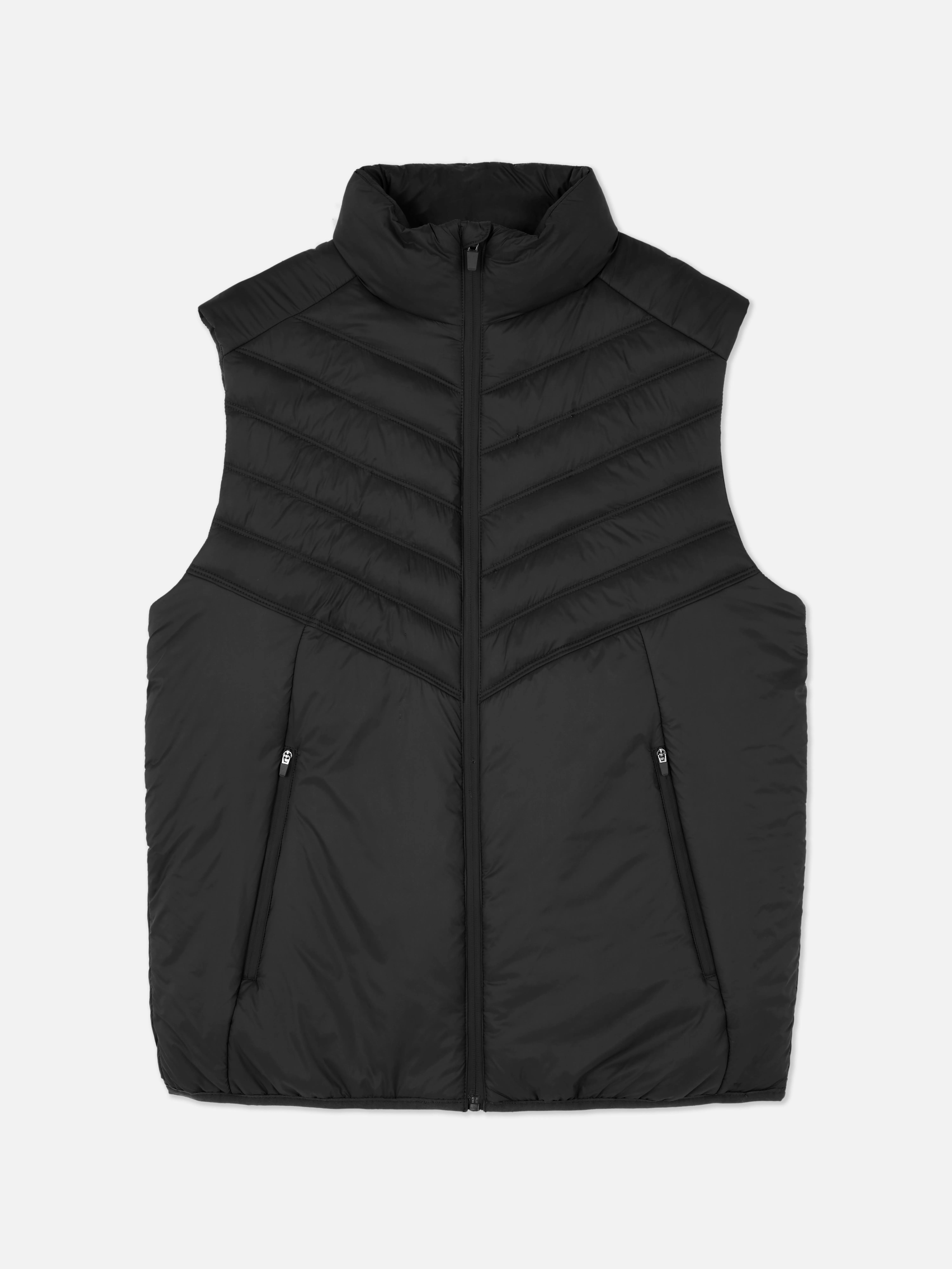 Gilet fitness trapuntato