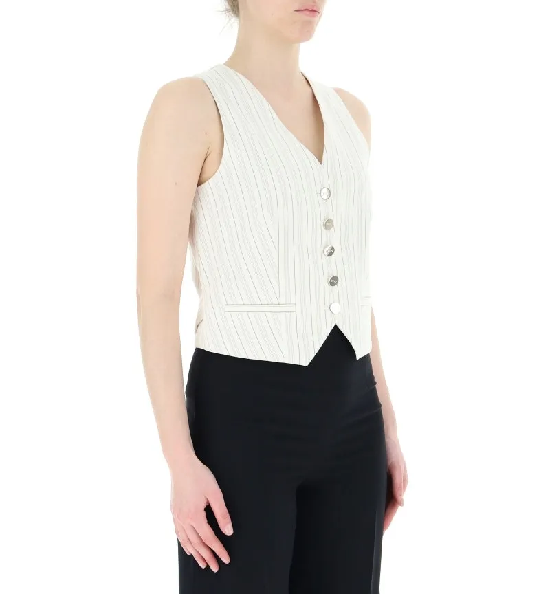 Gilet lino-cotone