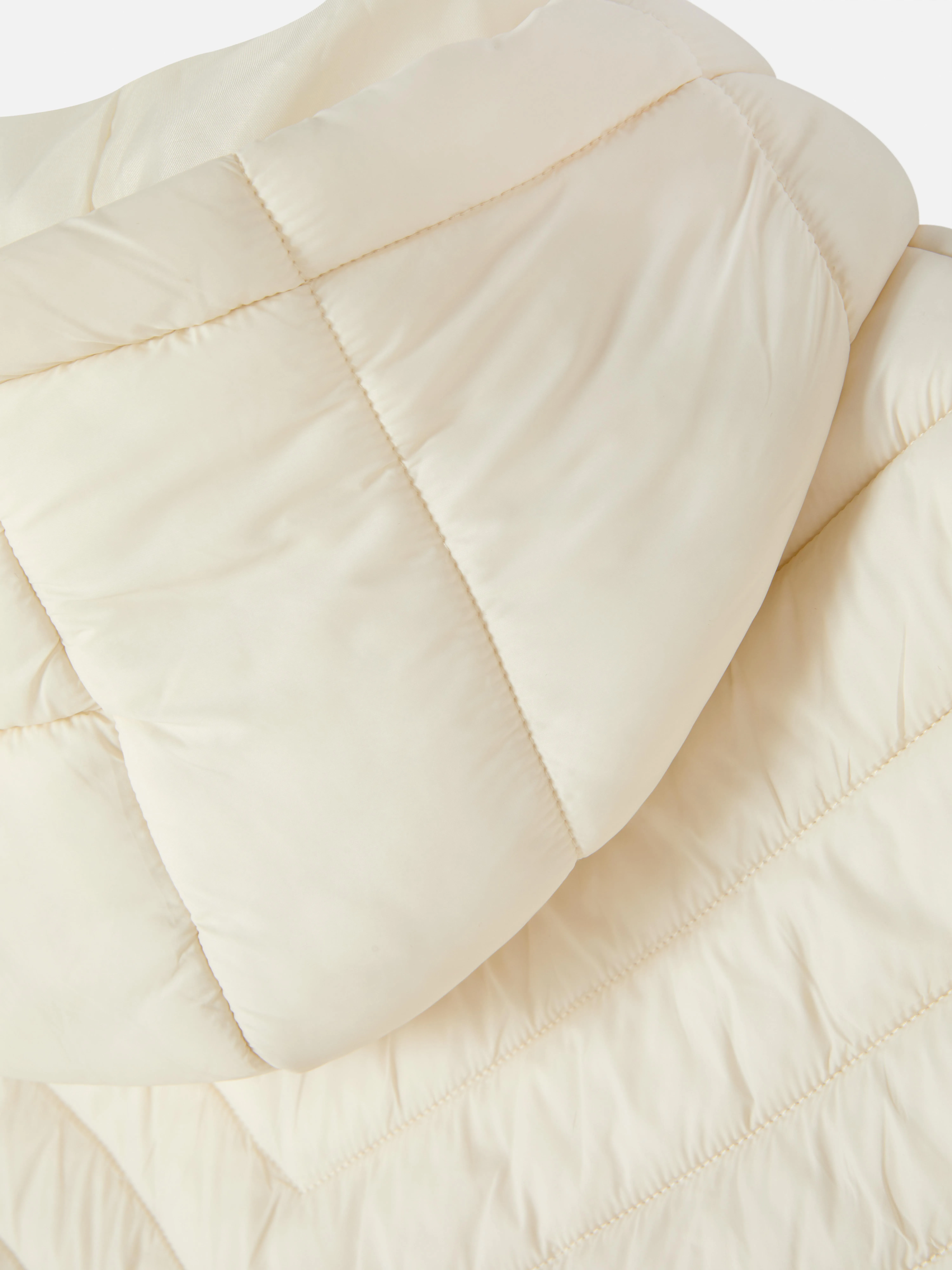 Gilet lungo trapuntato