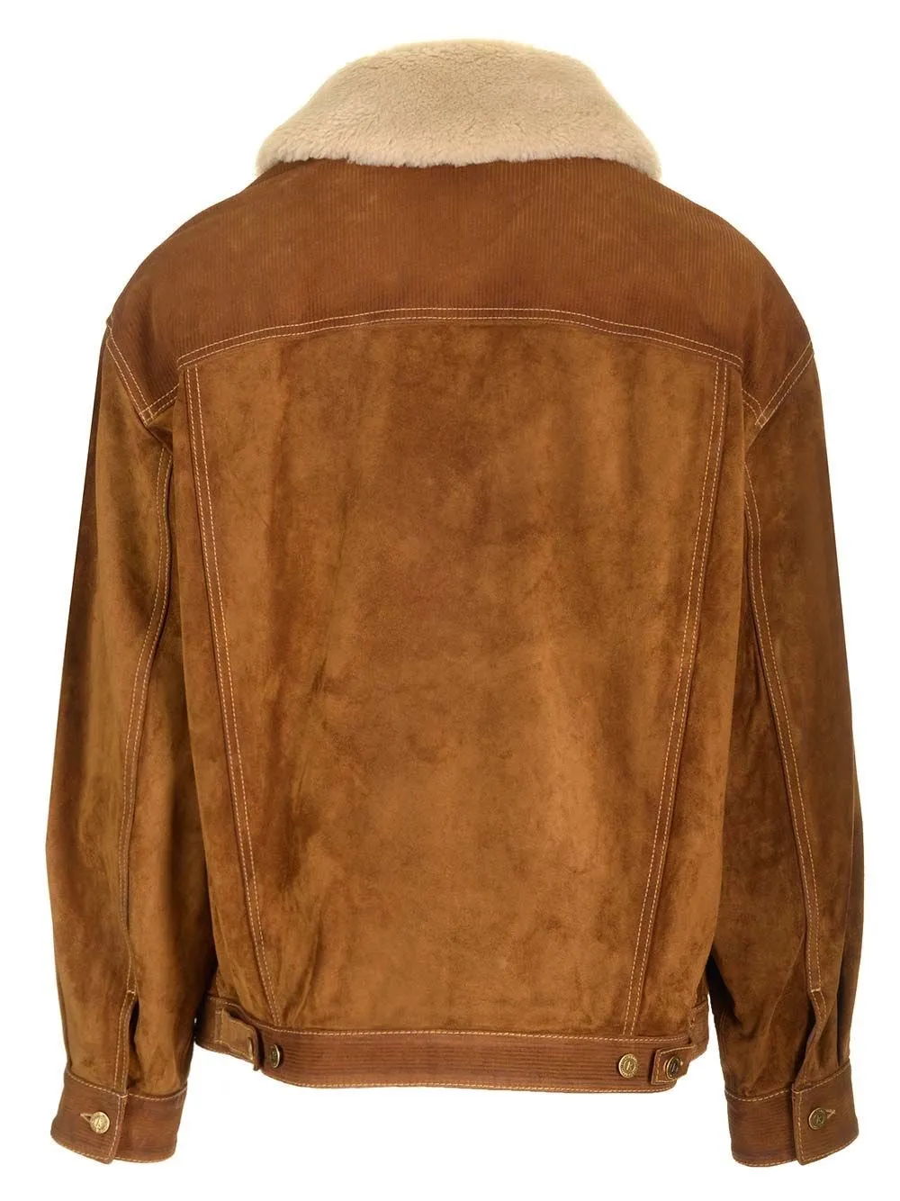   Golden Goose  Giacca in pelle scamosciata