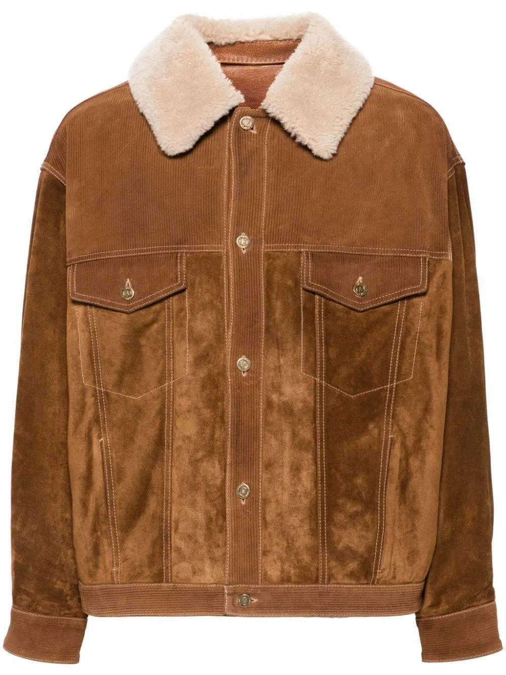   Golden Goose  Giacca in pelle scamosciata