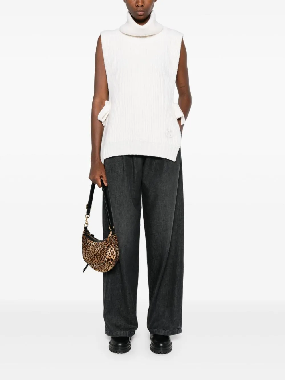   Golden Goose  Gilet collo alto  