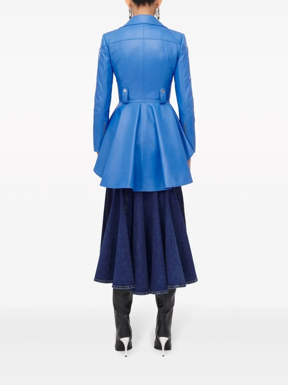 Gonna denim midi