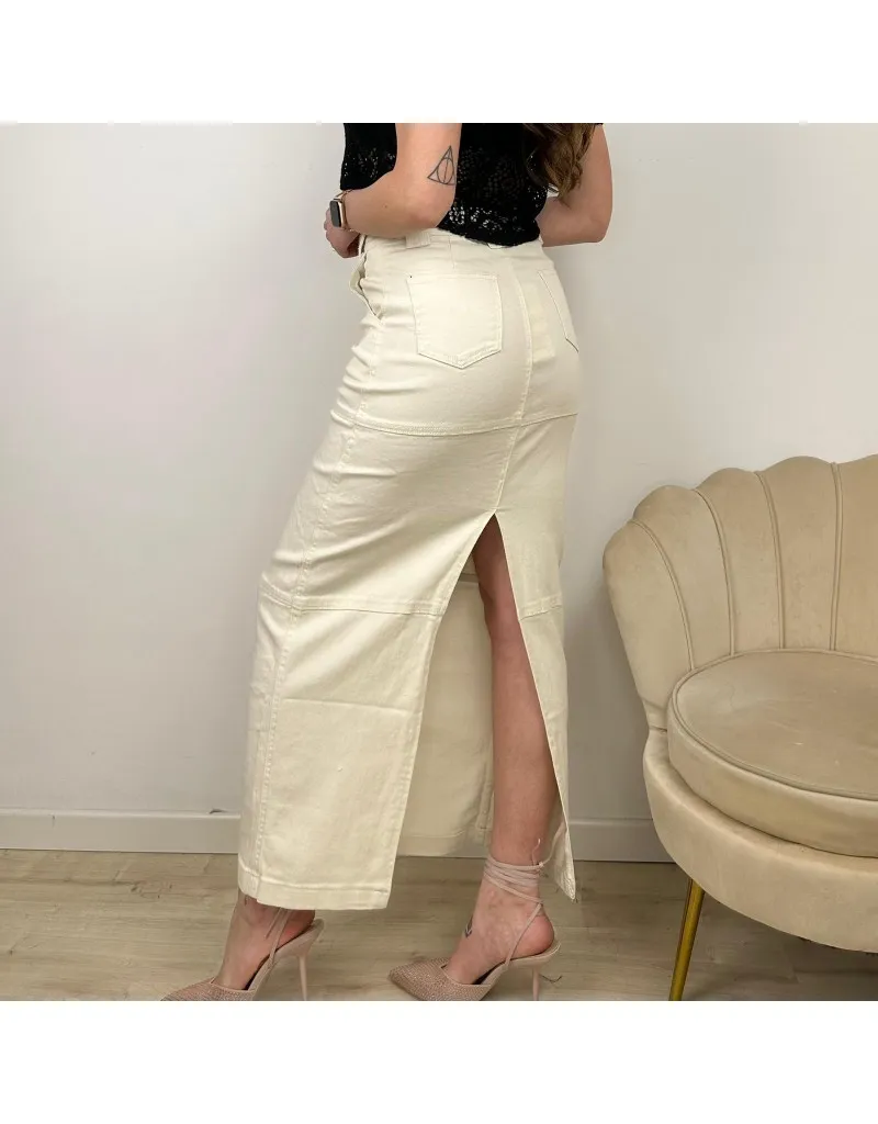 GONNA LUNGA BEIGE