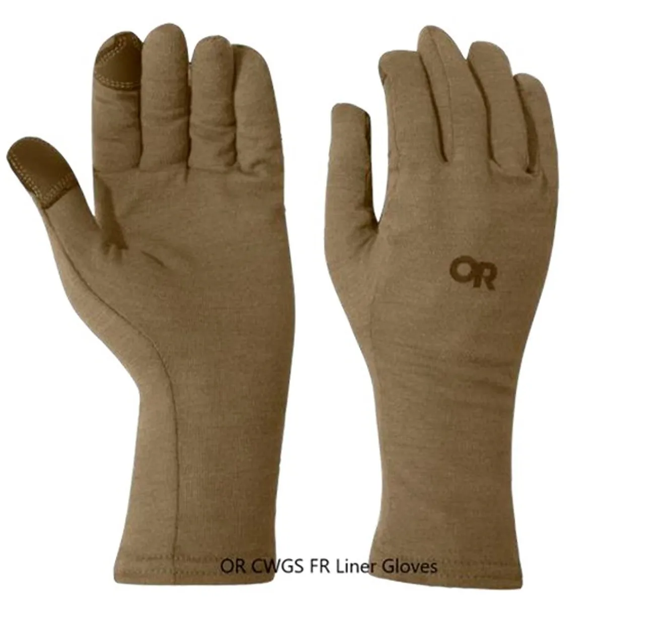 Guanti da ricerca per esterni CWGS FR liner Coyote Brown realizzati negli Stati Uniti