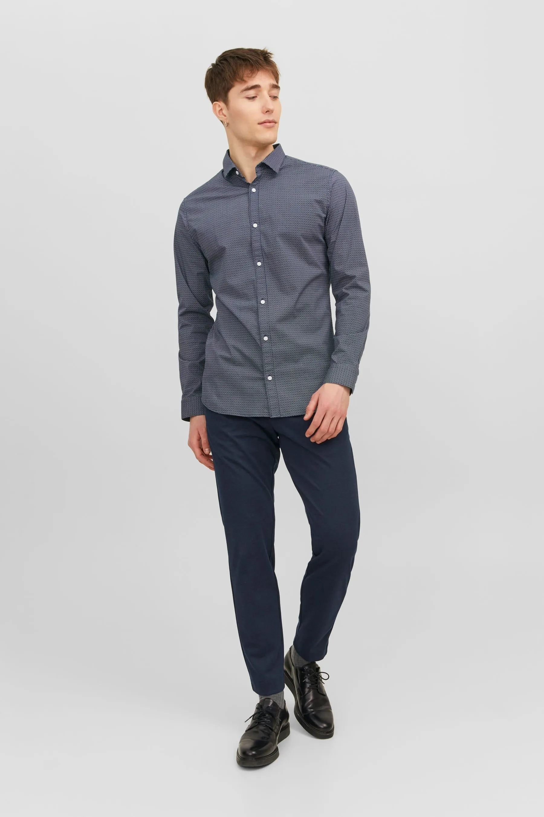 JACK & JONES - Pantaloni chino elasticizzata slim